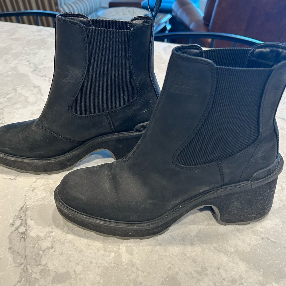 Sorel Women's Black Ankle Boots
